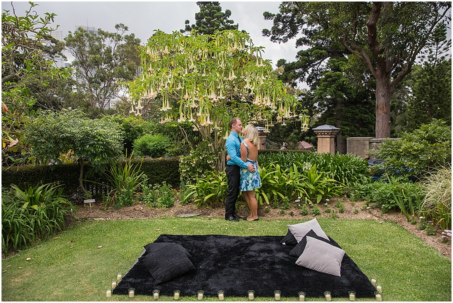 Lion Gate Lodge Royal Botanic Garden Proposal Engagement session_1011