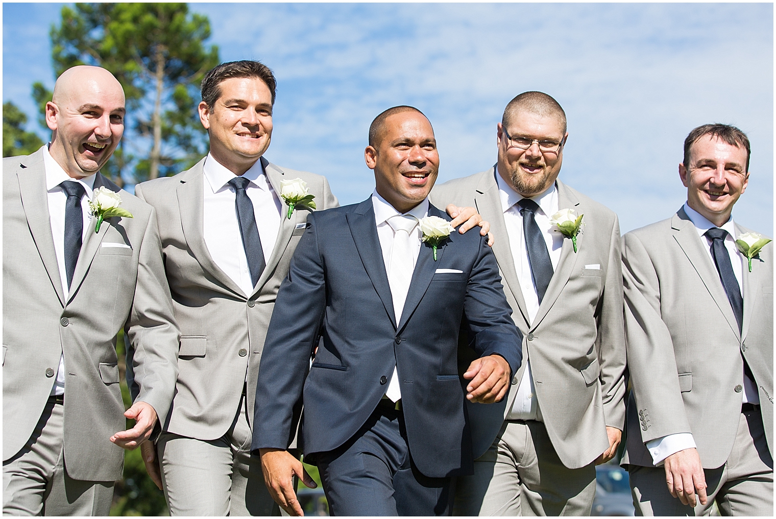 Sydney Wedding Photographer, Groom and Groomsmen