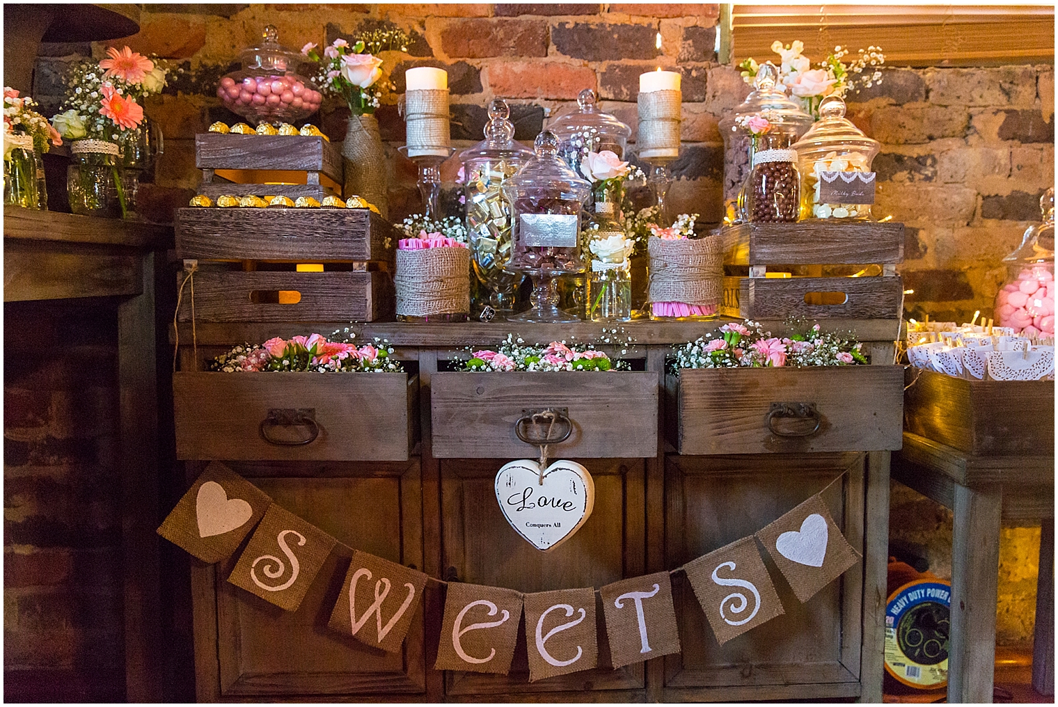 Sydney Wedding Photographer, Sweets Table, Reception