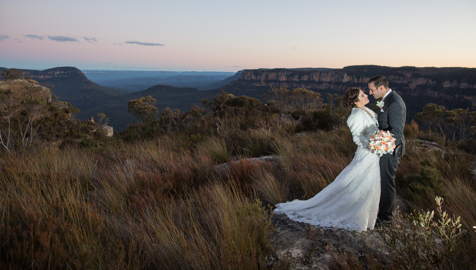 Blue Mountains Wedding, Sunset Photography